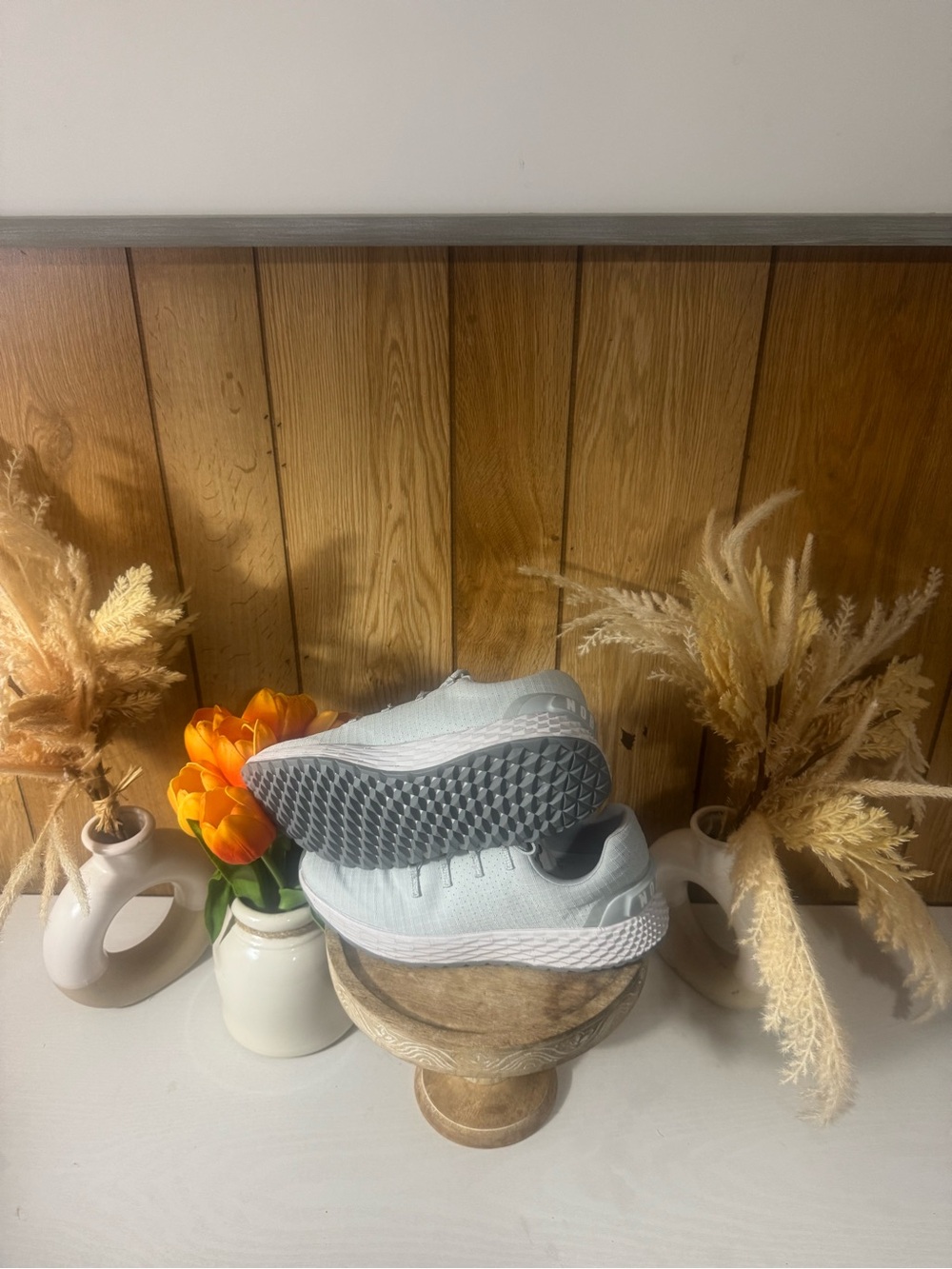 NOBULL White Knit Training Sneakers